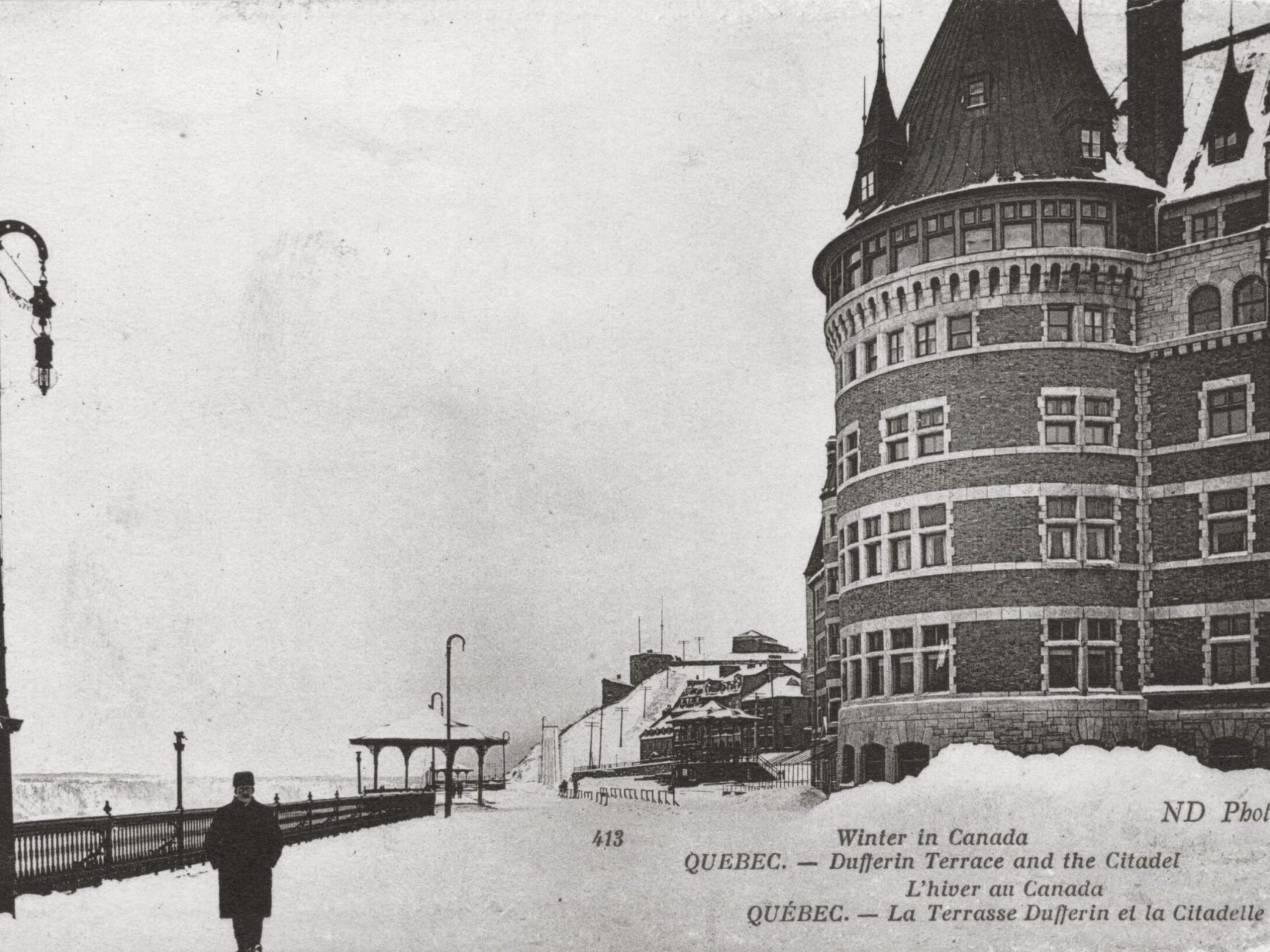 a vintage photo of an old building
