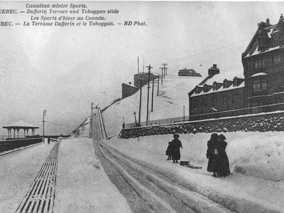 a vintage photo of a train