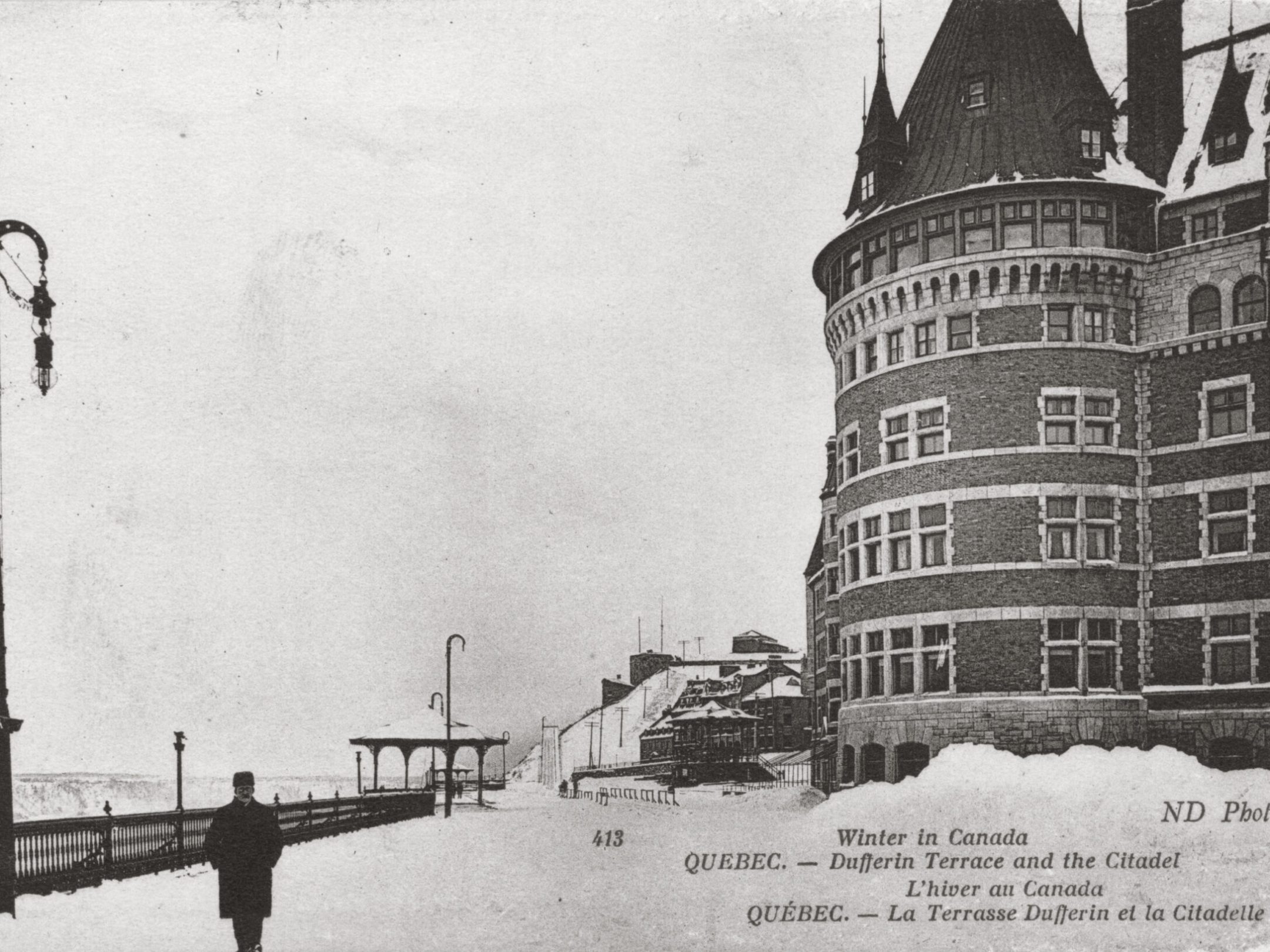 a vintage photo of an old building