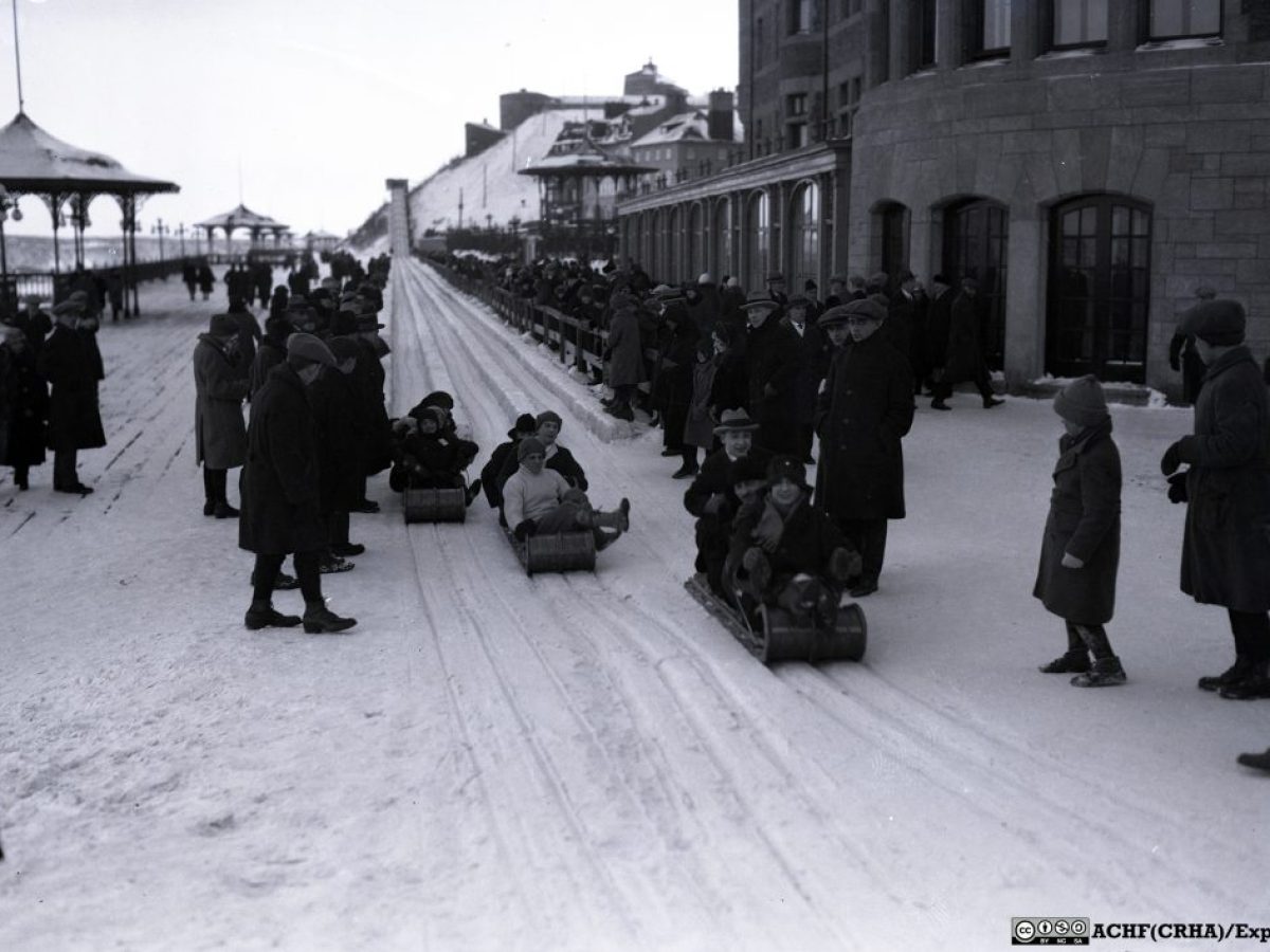 a group of people that are standing in the snow
